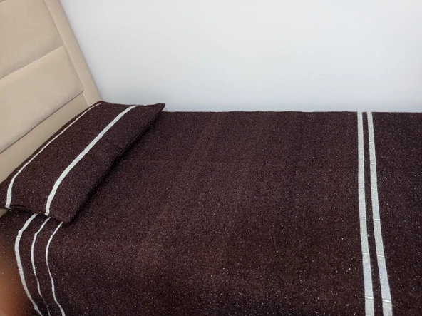 Romanza El Dokuma Tek Kişilik Yatak Örtüsü 160*260 Kahve - 3
