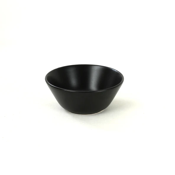 Keramika Mat Siyah Hitit Çorba Kasesi 14 Cm 6 Adet - 5