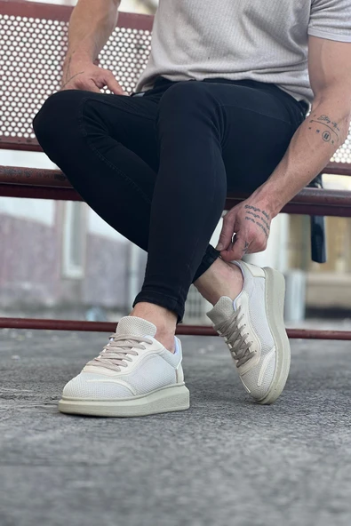 Bej Triko Erkek Casual Ayakkabı - 2