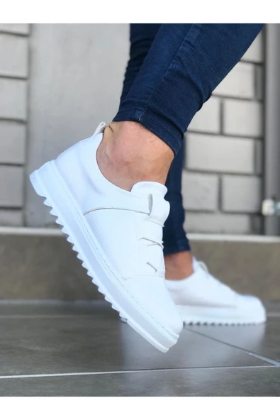Beyaz Erkek Casual Ayakkabı - 2