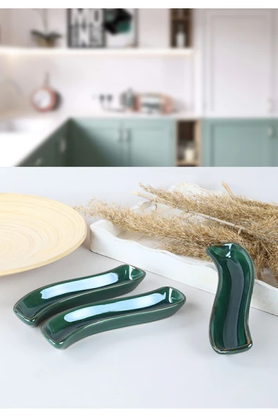 Keramika Zümrüt Ivory Zeytinlik 18 Cm 3 Adet - 2