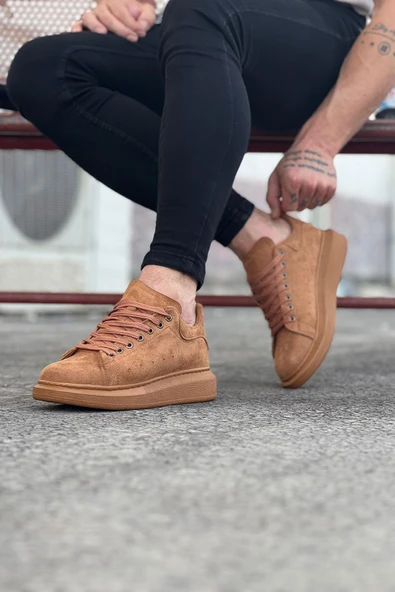 Taba Süet Günlük Erkek Casual Ayakkabı - 2