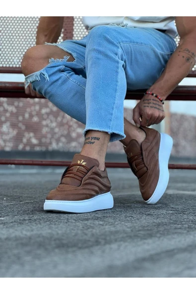 Taba Cilt Erkek Casual Ayakkabı - 3