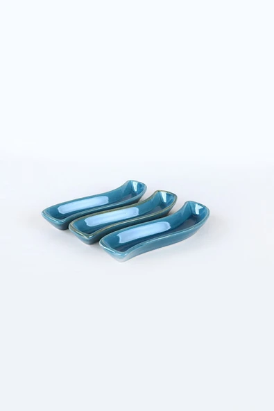 Keramika Safir Ivory Zeytinlik 18 Cm 3 Adet - 3