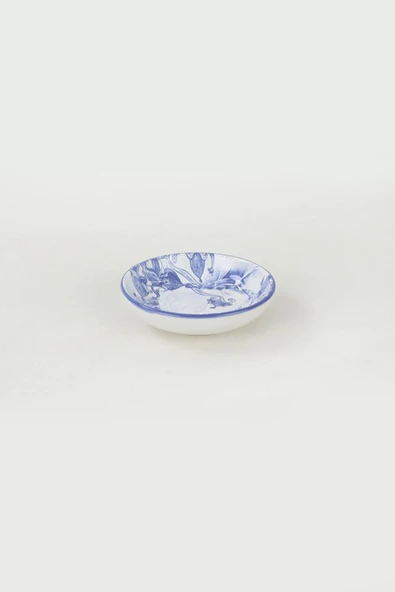 Keramika Keraart Blue Ink Halka Çerezlik/Sosluk 13 Cm 6 Adet - 19988/19992 - 3