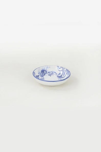 Keramika Keraart Blue Ink Halka Çerezlik/Sosluk 13 Cm 6 Adet - 19988/19992 - 4