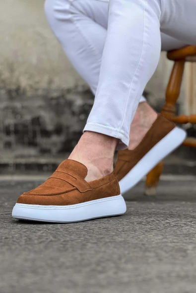 Taba Süet Erkek Casual Ayakkabı - 2