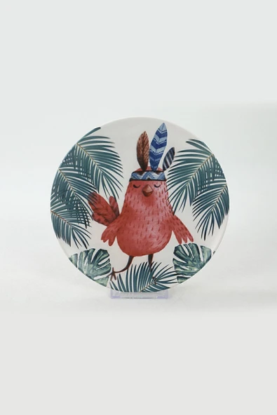 Keramika Keraart Owl Pasta Tabağı 21 Cm 6 Adet - 17718 - Resim 3