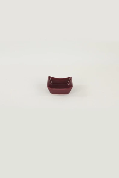 Keramika Mürdüm Sandal Çerezlik/Sosluk 8/10/12 Cm 6 Adet - 6