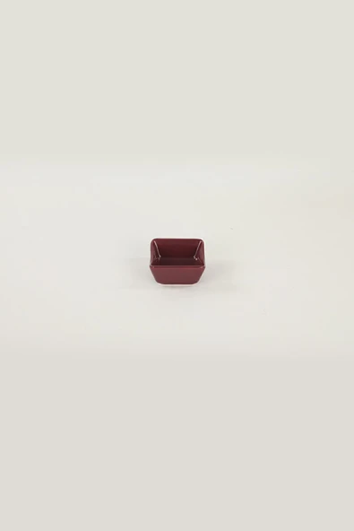 Keramika Mürdüm Sandal Çerezlik/Sosluk 8/10/12 Cm 6 Adet - 7