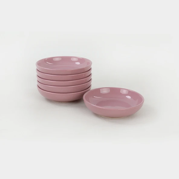 Keramika Violet Halka Çerezlik/Sosluk 13 Cm 6 Adet - 2