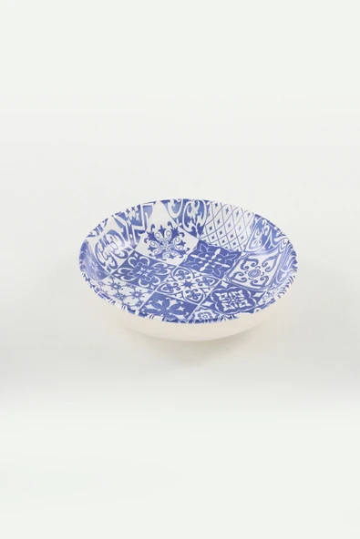 Keramika Keraart Blue Halka Çerezlik/Sosluk 13 Cm 6 Adet - 17926 - Resim 4