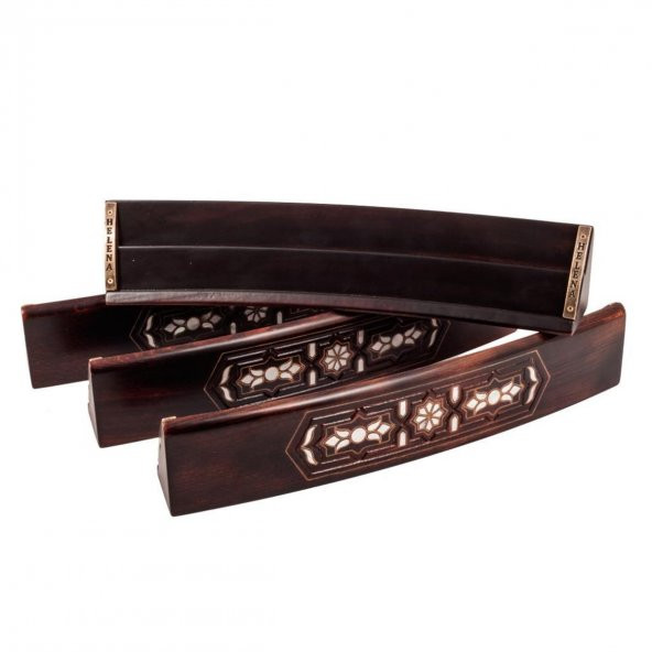 Helena Wood Art Sedef Kakmalı Oval Okey Takımı 4510 - 3