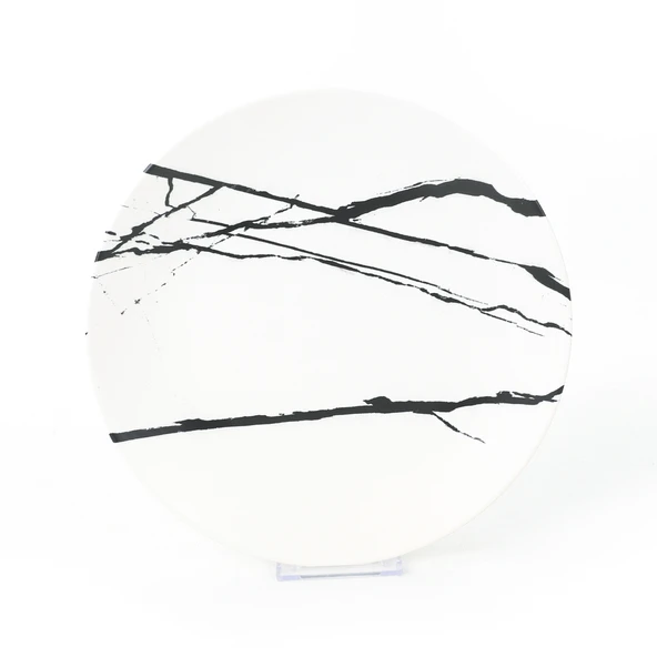 Keramika Keraart Mermer Servis Tabağı 26 Cm 6 Adet - 17950/51 - 5