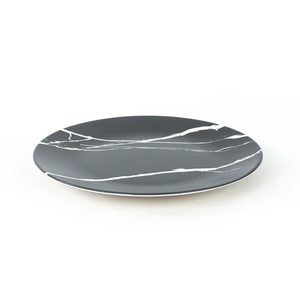 Keramika Keraart Mermer Servis Tabağı 26 Cm 6 Adet - 17950/51 - 4