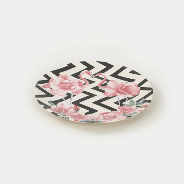 Keramika Keraart Flamingo Servis Tabağı 26 Cm 6 Adet - 18309 - 9