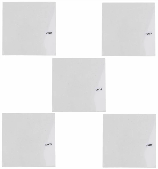5 Adet 15x15 PRES TUVAL ürün görseli