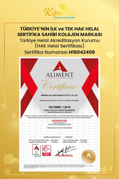 %100 Saf Ve Doğal Yüksek Biyoaktif Çift Hidrolize Kolajen Peptitler içeren Diyet Takviyesi(50günlük) - 7