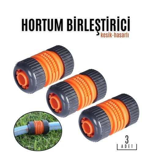 Hortum Birleştirici Aparat 3 Adet