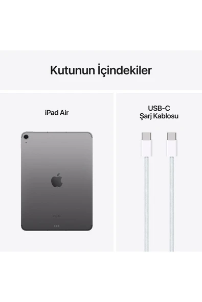 11-inch iPad Air Wi-Fi + Cellular 1TB - Uzay Grisi MUXR3TU/A - 10