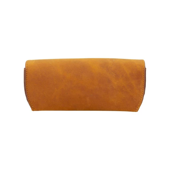 Roan Deri Gözlük Kılıfı G19 Taba - 4