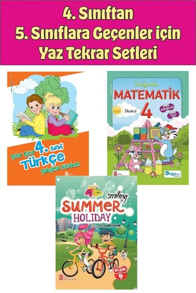 4.Sınıftan 5.Sınıfa Geçenler İçin Yaz Tekrar Setleri 2 ürün görseli 1