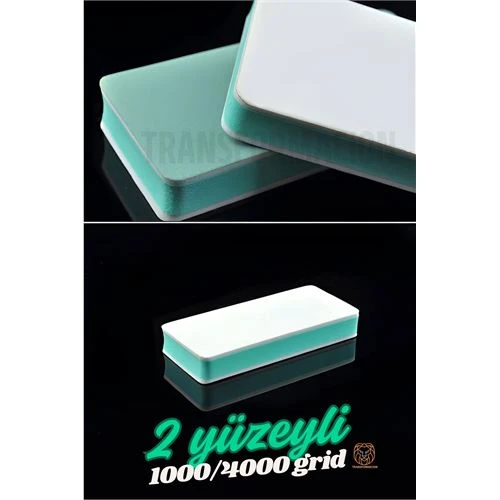 Tırnak Törpü ve Parlatma Blok Sünger 2 Yüzeyli 2 ADET ürün görseli