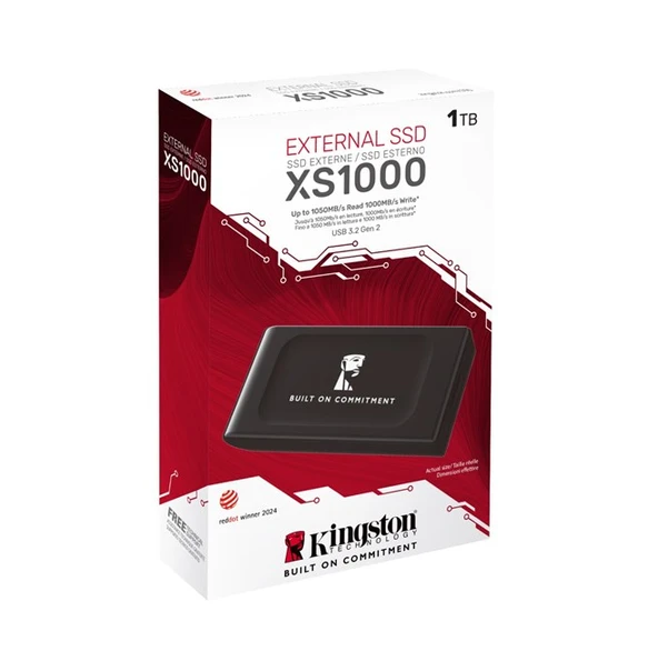 KINGSTON 1TB SXS1000/1000GA BOC Usb 3.2 Gen 2 - 3
