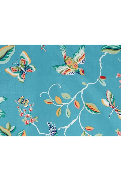 Violet Pvc Masa Örtüsü - Indigo - 100x140 Cm - Resim 2