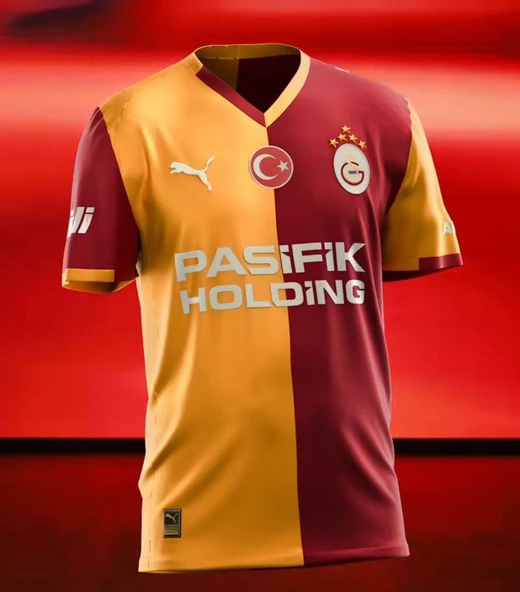 Galatasaray S.K. Parçalı Forma 25/26 İç Saha Forması Parçalı Erkek Forma - Resim 2