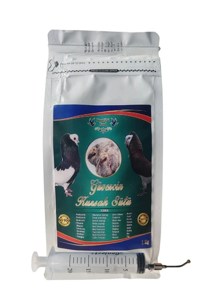 Güvercin Elle Besleme Maması - 1 Kg - Şırınga Ve Çelik Uç Hediyeli