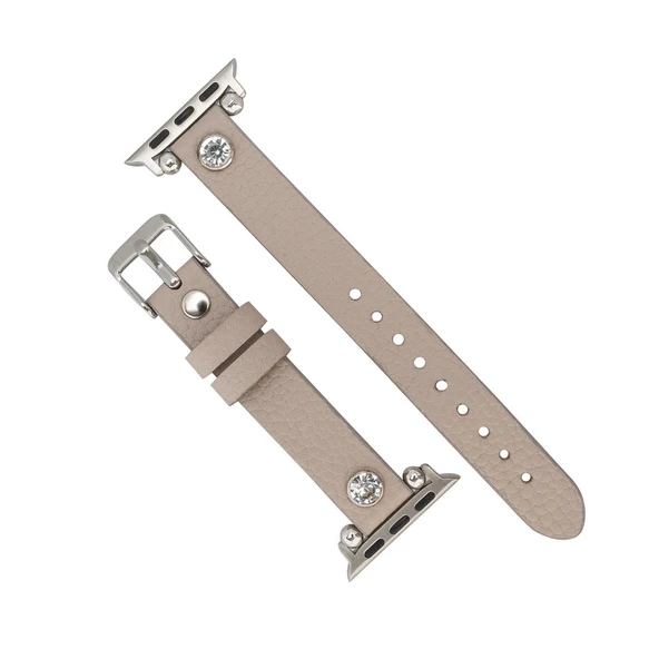 Apple Watch Uyumlu Deri Kordon Visby 38-40-41mm ERC3 - 3