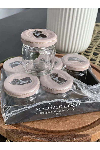 Brady 6 lı Mini Sunum Kavanozu - Resim 5