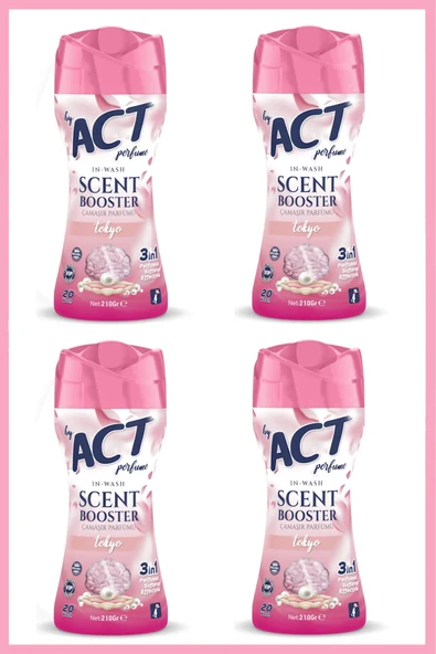 Act Çamaşır Parfümü Tokyo 210 gr x 4 Adet