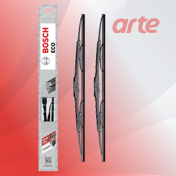 Opel Astra G Ön Silecek Takımı | 1997-2009 | Bosch Eco Serisi | 2'li Set | ürün görseli 1