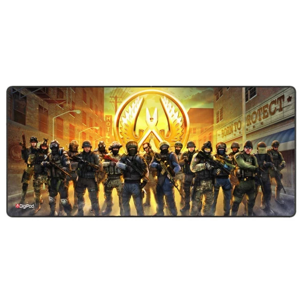 Digipod Gaming Mousepad Oyuncu Mousepad 90X40 XXL Büyük Oyuncu Mousepad Kaymaz Taban 4mm - 2