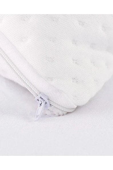 Elicia Sıvı Geçirmez Yastık Alezi - Beyaz ürün görseli 1