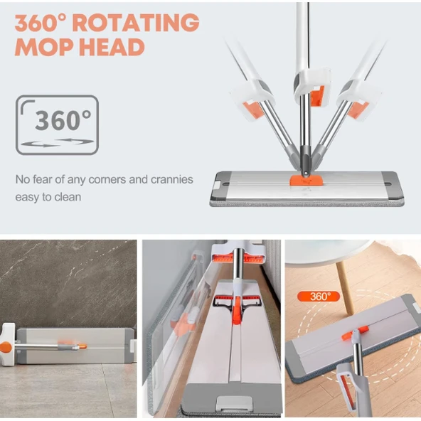 Pratik One-Touch Temizlik Mopu - 3