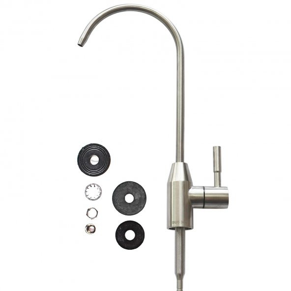Inox Paslanmaz Çelik Su Arıtma Musluğu (304 SUS) - 2