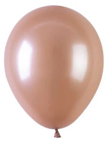 BALON RUSTİK DÜZ 12 İNC GÜN BATIMI (AÇIK ALTIN) 50 ADET - 1