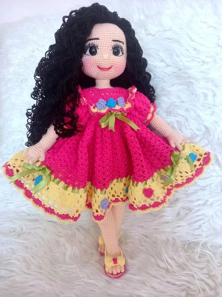 Ezra Bebek Amigurumi Organik Oyuncak - 1