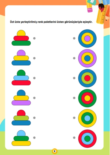 Haydi Eşleştirme Yapalım Cırt Cırtlı YAZ SİL Kitabı - Resim 3