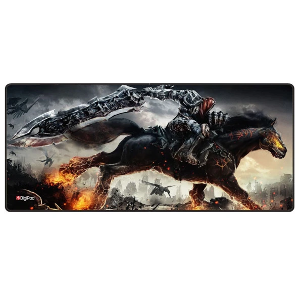 Digipod Gaming Mousepad Oyuncu Mousepad 90X40 XXL Büyük Oyuncu Mousepad Kaymaz Taban 4mm - 2