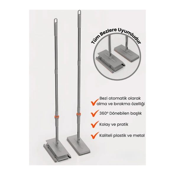 Pratik One-Touch Temizlik Mopu - 4