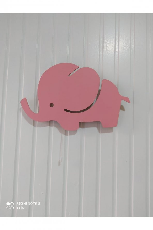 Pembe Fil Bebek Odası Aydınlatması - 2