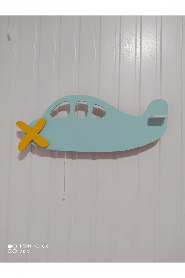 Uçak Modelli Bebek Odası Aydınlatması - 3