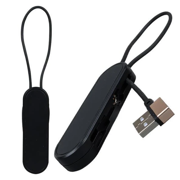 Powermaster PM-25906 Siyah 3in1  (Type C- Lightning- Micro Usb) Manyetik Uç Taşınabilir Şarj Kablosu - 3