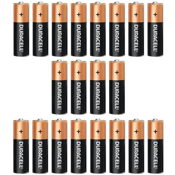 Duracell Alkalin 1.5 Volt AA 20’li Kalem Pil LR6/MN150 - 2