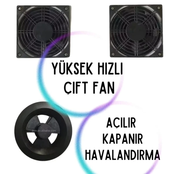 Kaz Uyumlu Kabin Tip Kuluçka Makinesi | 196 Yumurtalık Kapasiteli - 4