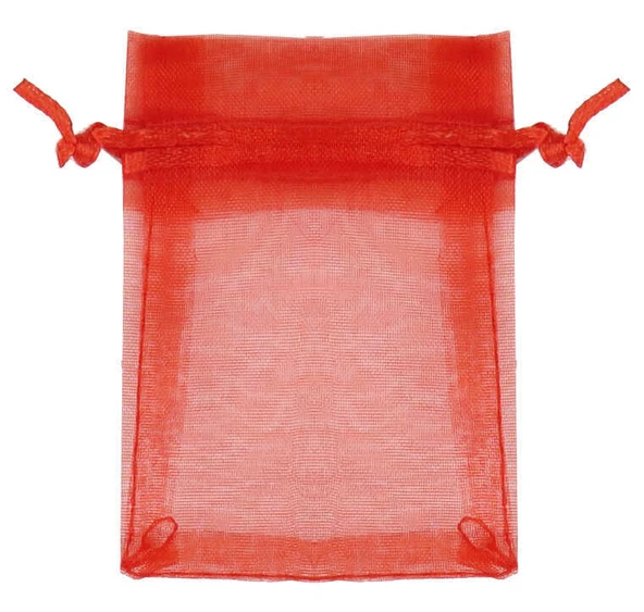 KESE TAŞSIZ TÜL KIRMIZI 12X14CM 100 ADET - 2